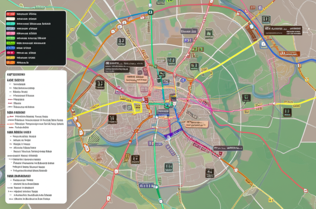 Nottingham transport network for graduate commuters